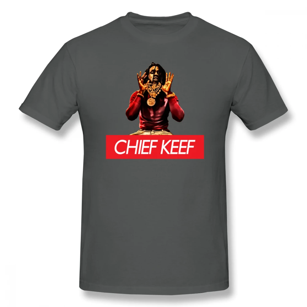 Online OTF T shirt Chief Keef V4 Pria Kartun Cetak T Shirt 100 Cotton T Kemeja Grosir Lengan Pendek Pria Lucu TEE ukuran Plus