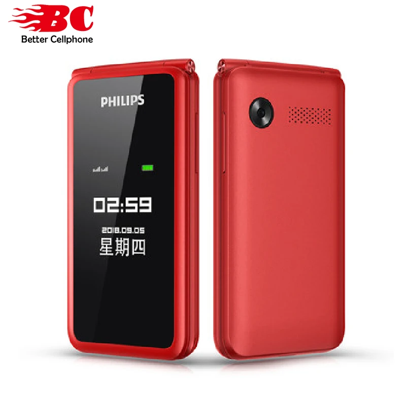 Оригинальный телефон Philips E256S 2 4 дюйма 1300 мАч с одной камерой fm радио двумя sim
