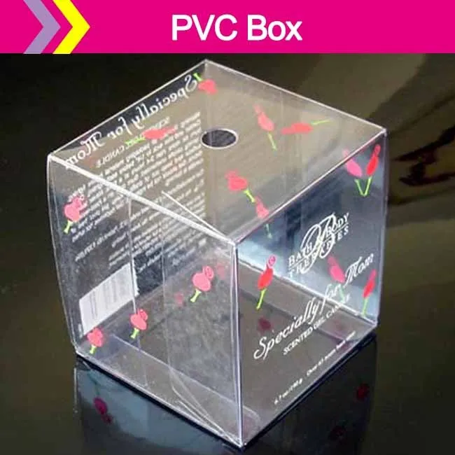 plastic clear pvc box
