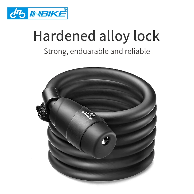Bike Lock 1.8m 1.4m Bicycle Cable Lock Anti-theft Lock with 3 Keys Steel Wire