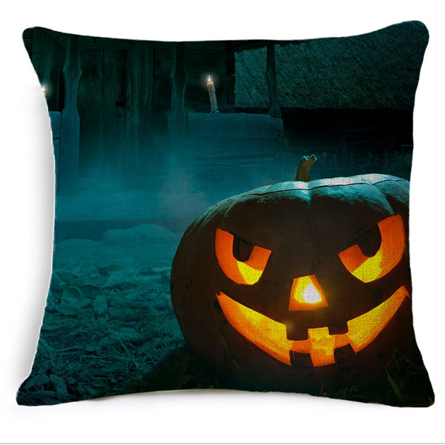 هالوين اليقطين الكرتون ديكور المنزل وسادة ليغطي أريكة مكتب أريكة رمي غطاء وسادة 45x45 سنتيمتر المخدة b187 هالوين اليقطين الكرتون ديكور المنزل وسادة ليغطي أريكة مكتب أريكة رمي غطاء وسادة 45x45 سنتيمتر المخدة b187