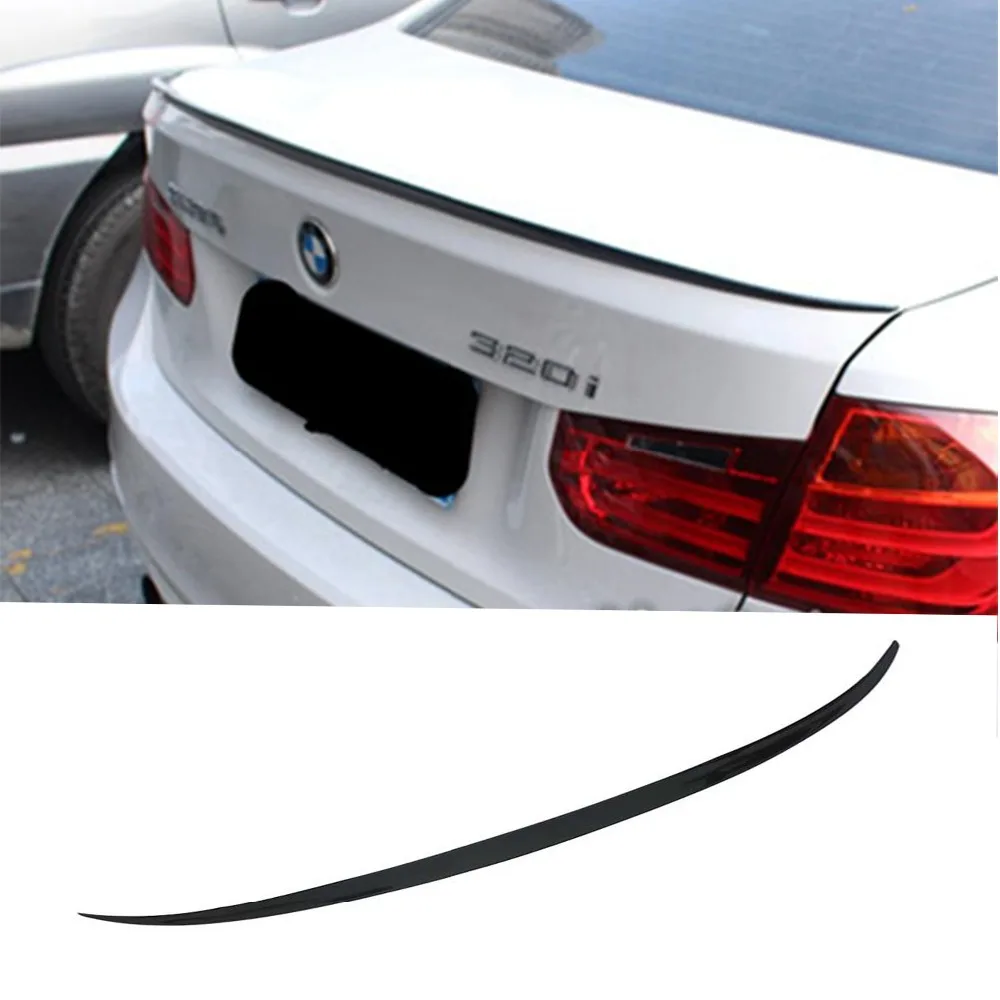 

F30 F35 M3 Styling Carbon Fiber Car Rear Trunk Boot spoiler lip wing for BMW 320i 328i 335i 2013-2015