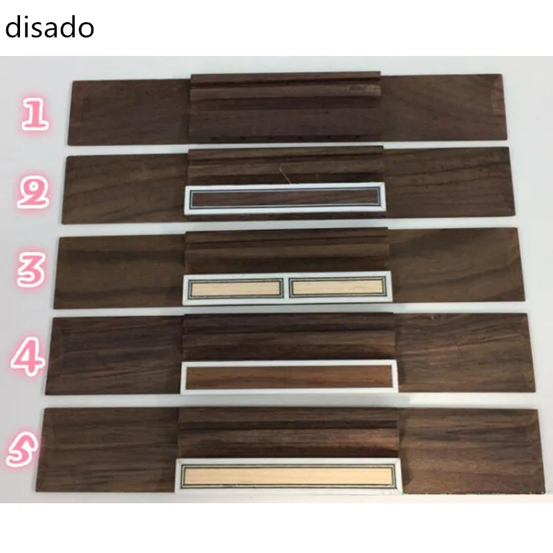 Disado روزوود الغيتار الكلاسيكي جسر الصوتية أجزاء الغيتار آلة موسيقية الغيتار الاكسسوارات