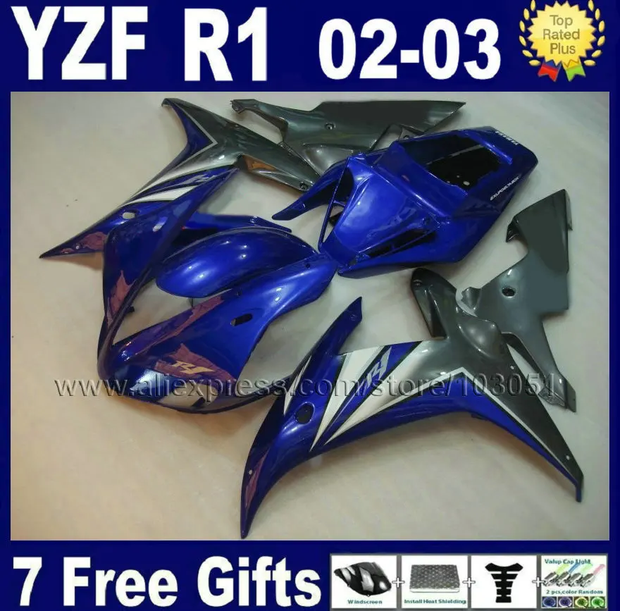 Индивидуальные шоссейные Обтекатели для мотоциклов YAMAHA R1 обтекатель 03 02 R 2003 YZFR1