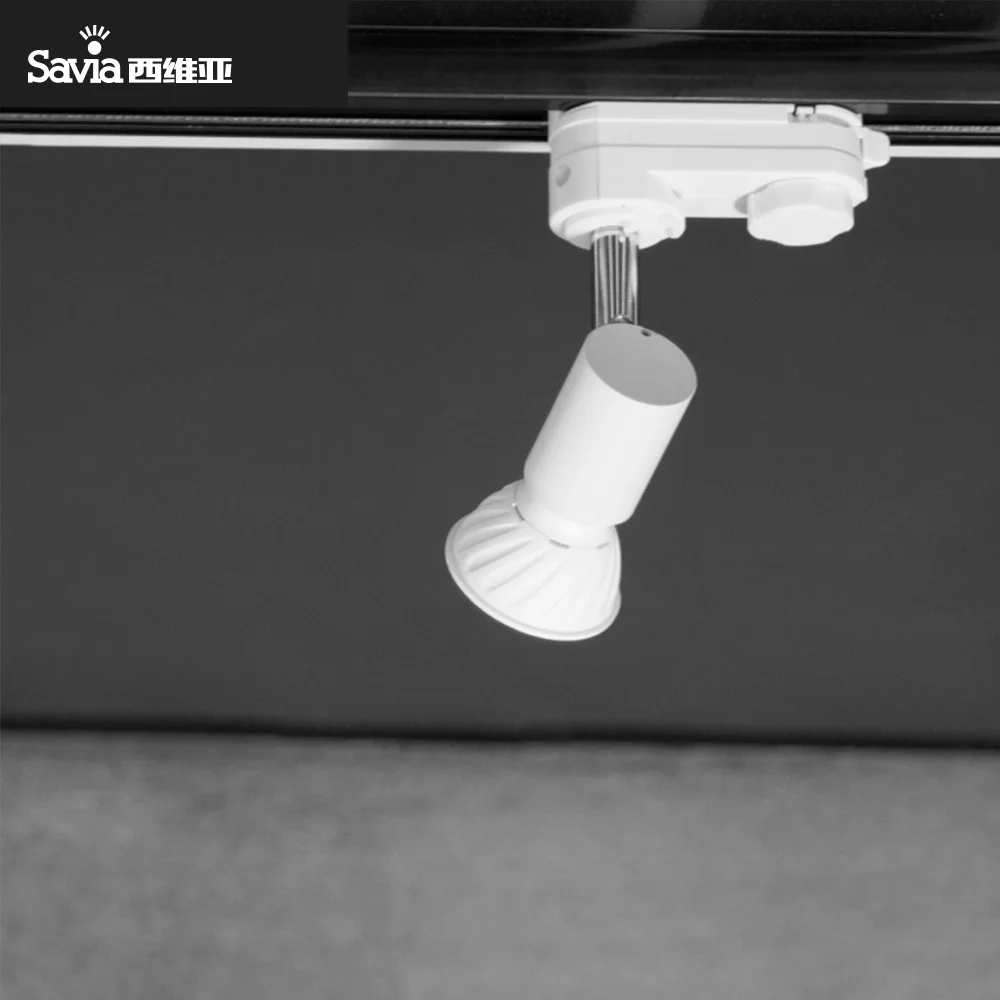 Savia трек светильник 1xGu10 светодиодный на рельсе точечный одежда обувная фабрика|led