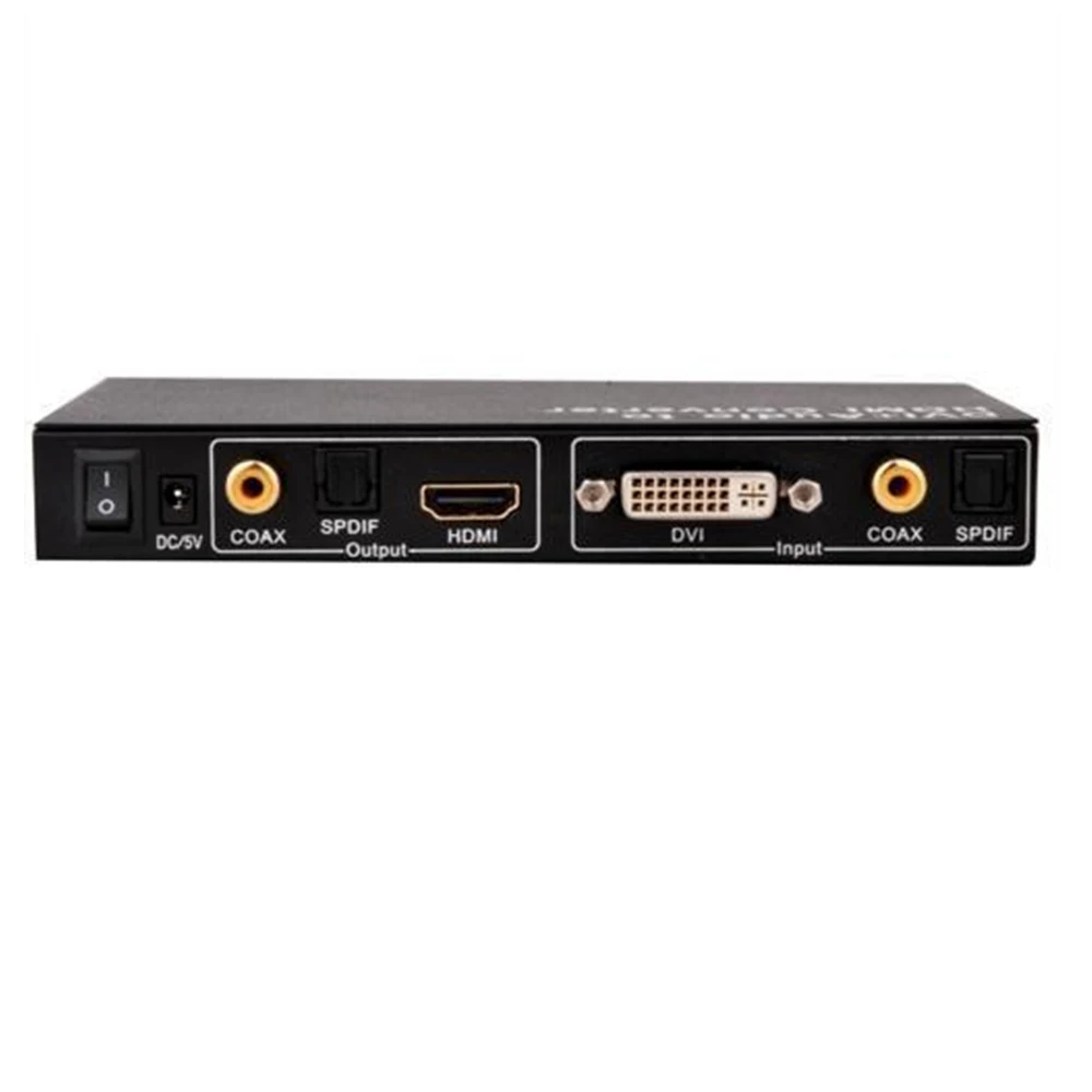 Hdmaters Активный цифровой аудио+ DVI в HDMI конвертер Spdif/коаксиальный аудио+ DVI в HDMI+ коаксиальный/toslink выход