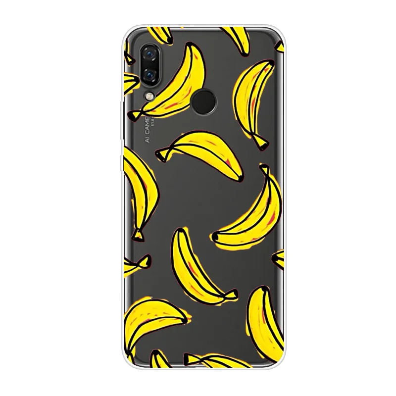 Ультра тонкий силикон для huawei Nova 4 3 3i 2 S Plus чехол с покрытием из термополиуретана