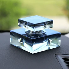 Автомобиль орнамент K9 хрустальные украшения пустой духи сиденье Автомобильный Интерьер Декор бутылки без духи для авто Офис подарок