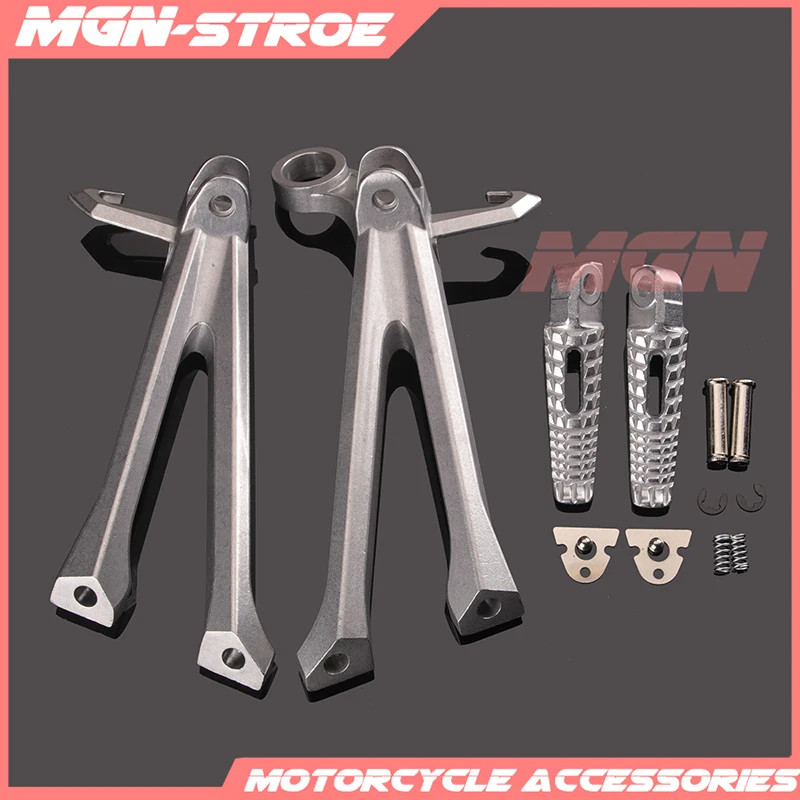 

Rear footpegs Foot pegs Footrest Pedals Bracket For GSXR600 GSX600R GSXR750 GSX750R K8 2008 2009 2010 08 09 10