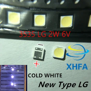 

500pcs FOR LG LED LED Backlight 2W 6V 3535 Cool white LCD Backlight for TV TV Application Style-2