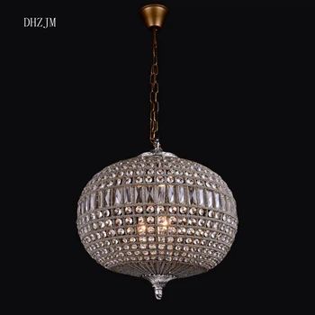 

Replica Vintage large oval ball Charming shabby chic FRENCH EMPIRE STYLE BAG CRYSTAL CHANDELIER FOR ornaments hotel church LED