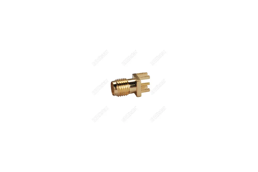 

5 Pieces SMA Jack Female Center Pin Solder PCB Clip Edge Mount RF Connector 1.6mm