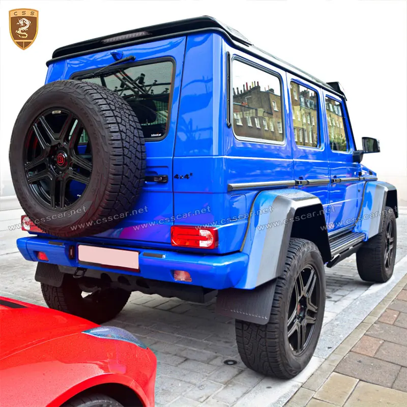 

Car Body Kits Car Styling For Mercedes Benz G class W463 G63 G65 G500 G350 Real Carbon Fiber Rear Spoiler Wings B style G class