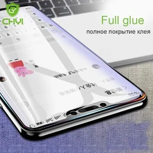 CHYI полное клеевое стекло для huawei Nova 3i защита экрана олеофобное покрытие полное покрытие для huawei Nova 3 стекло huawei P Smart