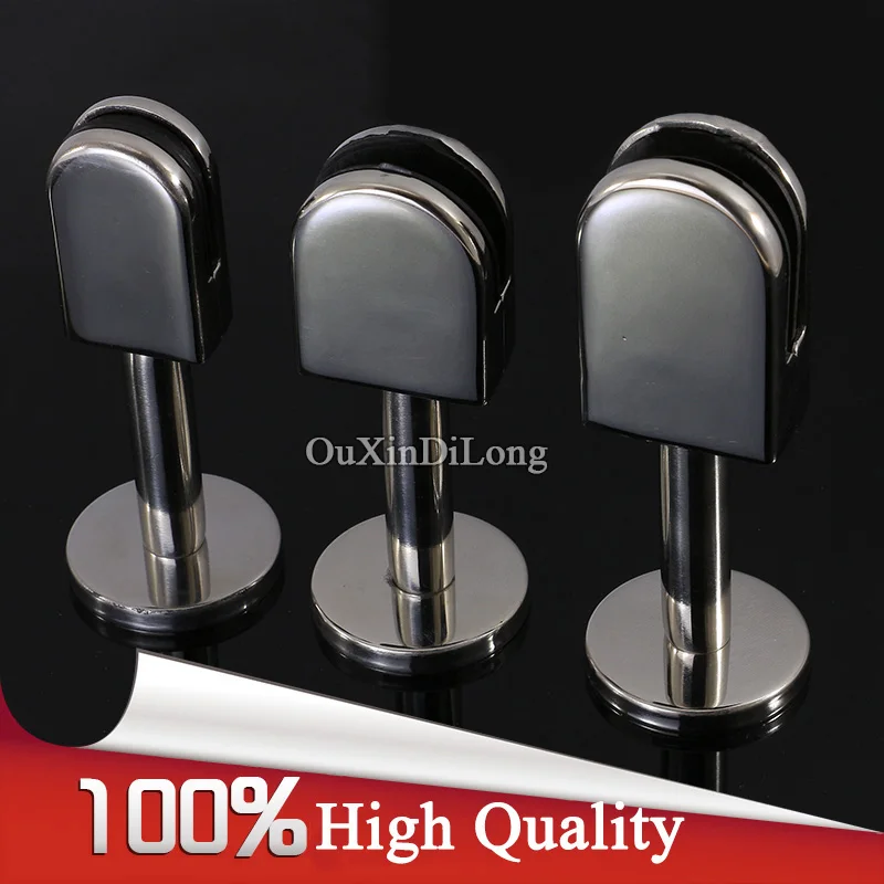 High Quality 4PCS Stainless Steel Glass Support Ho...