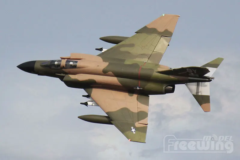 Электрический радиоуправляемый Freewing F 4 90 мм rc edf jet модель комплект игрушек для