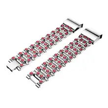 Оригинальные часы из нержавеющей стали браслет ремешок для FitBit Charge 2 часы Aug07 Прямая