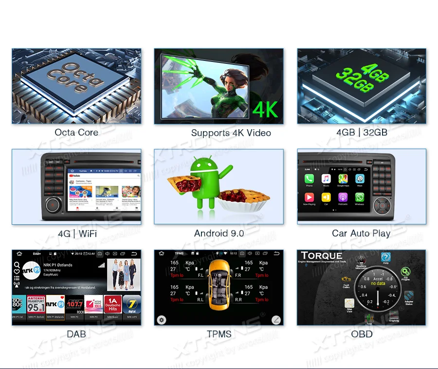 Discount New 7" Android 9.0 OS Car DVD Multimedia Navigation GPS Radio for Mercedes-Benz ML-Class W164 2005-2011 &GL-Class X164 2006-2012 1 Discount New 7" Android 9.0 OS Car DVD Multimedia Navigation GPS Radio for Mercedes-Benz ML-Class W164 2005-2011 &GL-Class X164 2006-2012 1