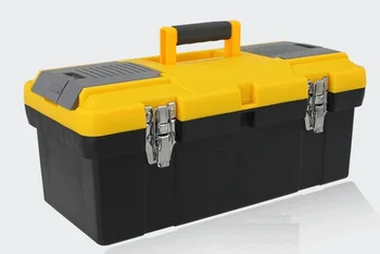 

14"--17" portable plastic tool case rigging hardware box fine art package bag , tire repair tools