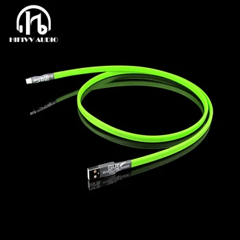 

Hifivv audio hifi DOCK Connector usb cable hi end Audio USB Cable DAC Cable HIFI amplifier USB cable