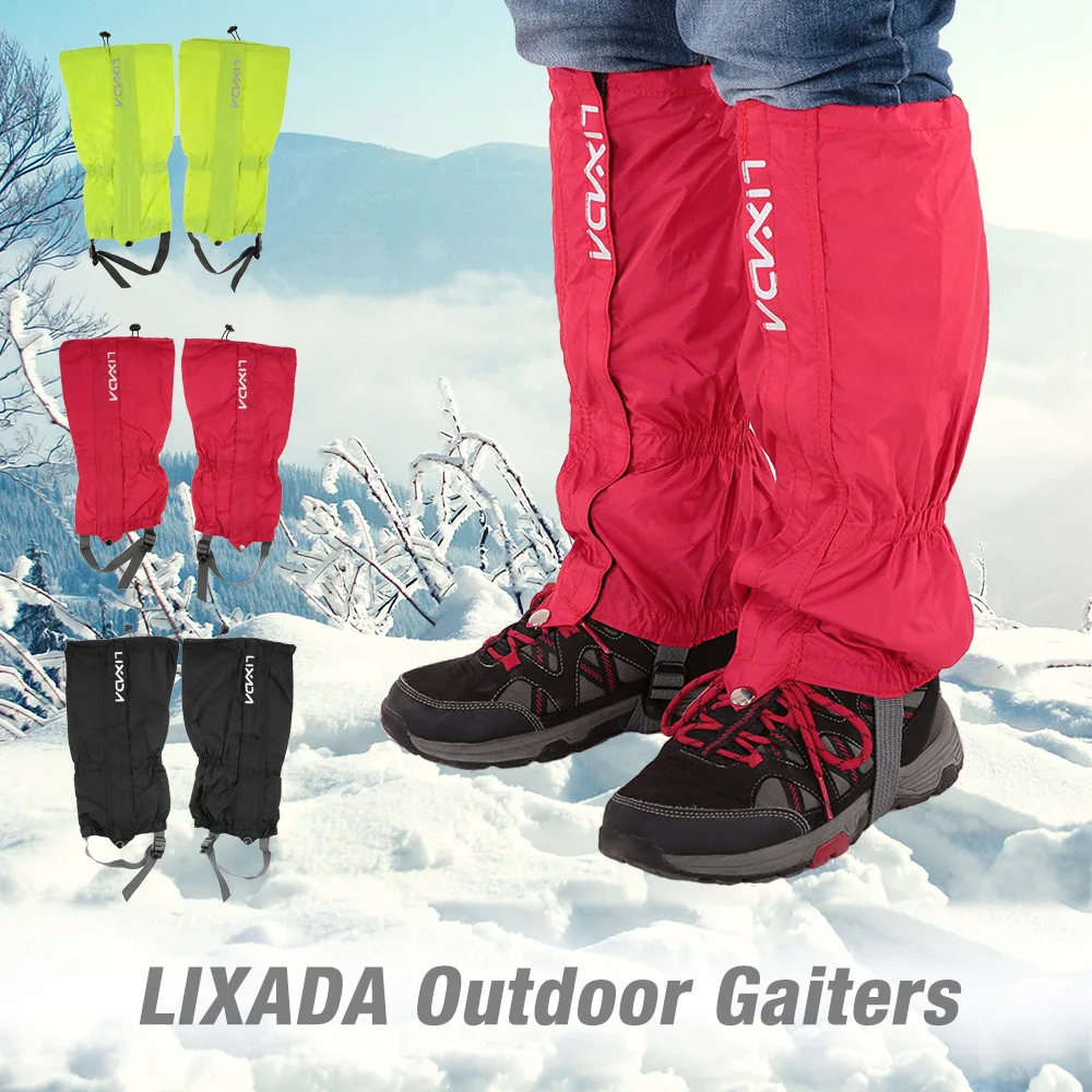 

Outdoor Camping Leg Gaiters Lixada Outdoor Waterproof Leg Gaiters for Hunting,Hiking,Walking,Climbing Trekking Snow Gaiters