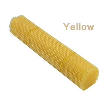 

100PCS/LOT Yellow color Nylon PA Binding riveting tube 5.2x300mm reviting binding machine suppliers wholesale