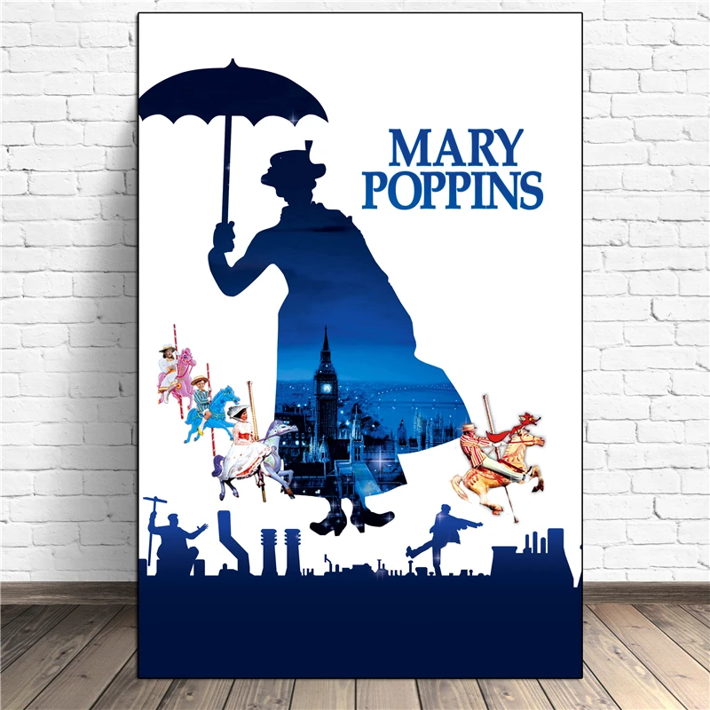 

Mary Joy Fills The World Movie Wall Art Canvas Posters Prints Painting Pictures For Bedroom Modern Home Decor Accessories HD