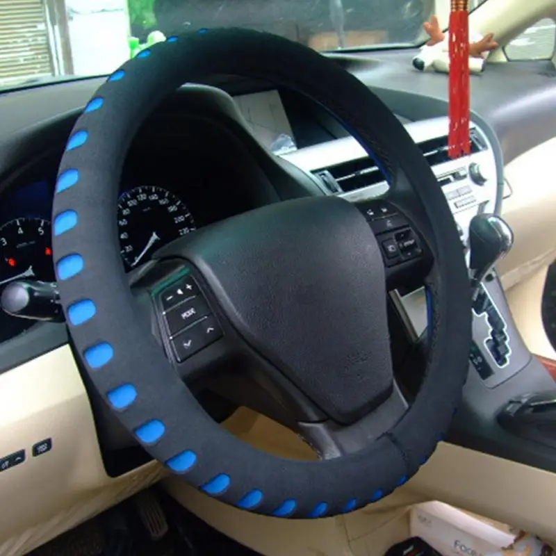 Car Steering Wheel Cover 5 Colors New EVA Punching Universal Car Steering Wheel Cover Diameter 38cm Automotive Sup Car Steering Wheel Cover 5 Colors New EVA Punching Universal Car Steering Wheel Cover Diameter 38cm Automotive Sup