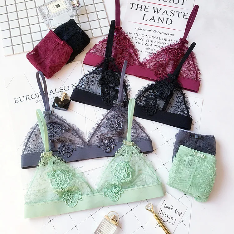 Women Summer Green Printed Push up Padded Bra Bandage