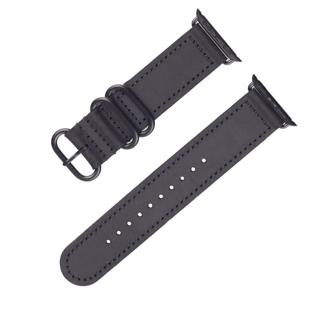 Ремешок из натуральной кожи для часов Apple Watch 38/40/42/44 мм|Ремешки часов| |