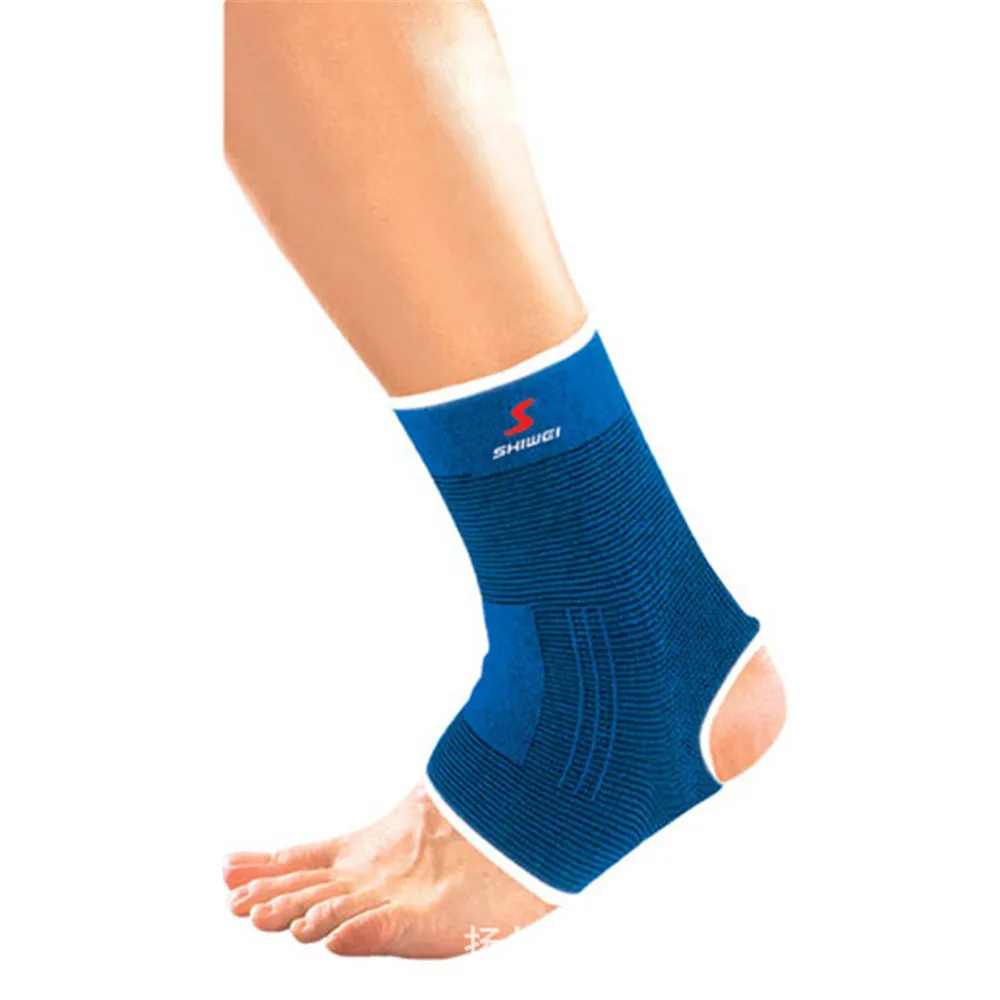1 pair elastic basketball ankle support sleeve warmers foot protection