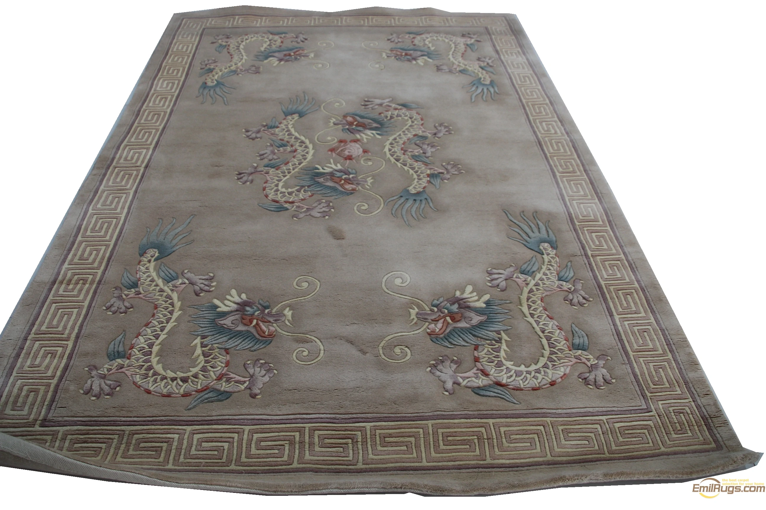 viscose french carpet About 6' X 9' Hand knotted Thick Plush Savonnerie Rug Carpet Made To Order