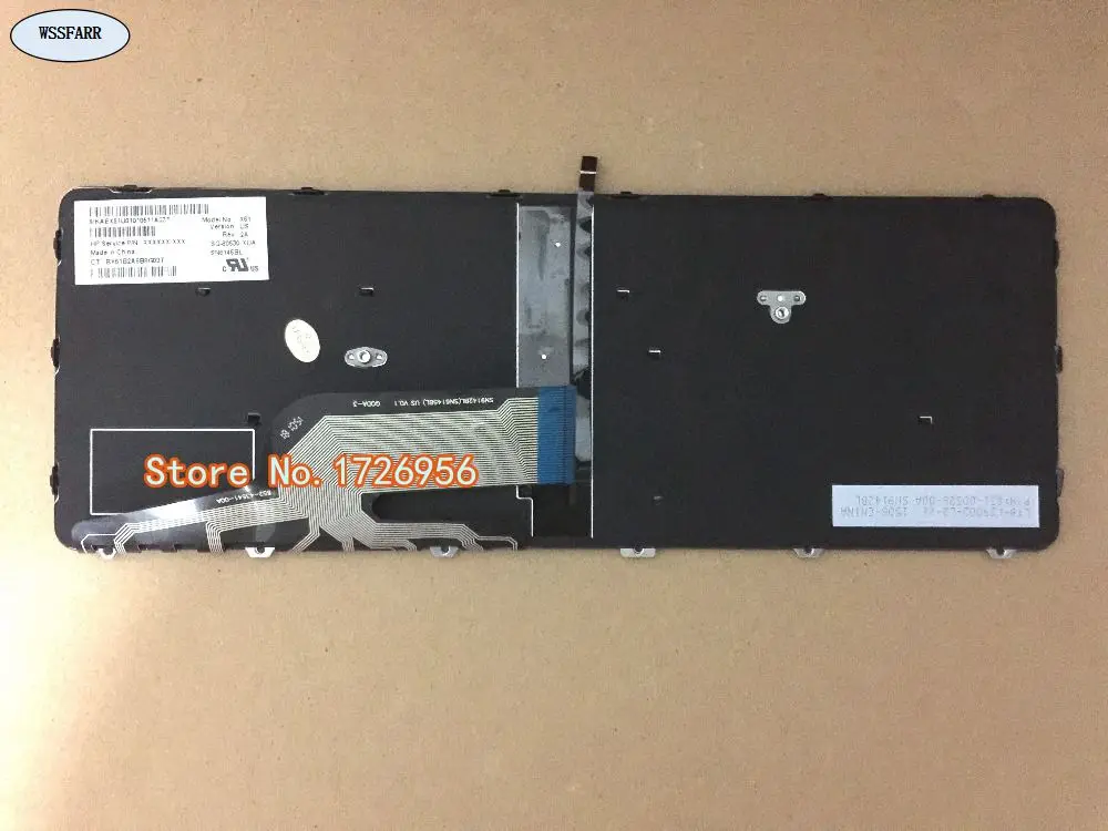 Аккумулятор для ноутбука встроенная клавиатура для hp probook 430 440 445 G3 серии Доры с подсветкой клавиатуры