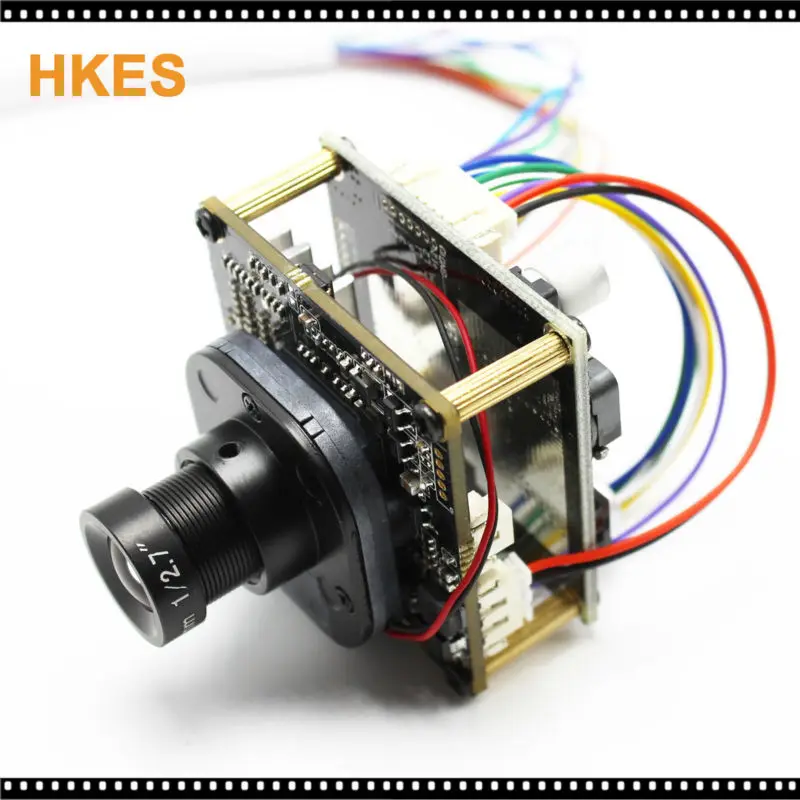 

CCTV POE IP Camera module with 2.8mm Lens focused and IR-CUT 1.0MP 1080P ONVIF P2P wide View