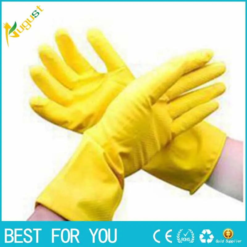 10pcs/lotHousehold dishwashing gloves Washing clothes Rubber gloves