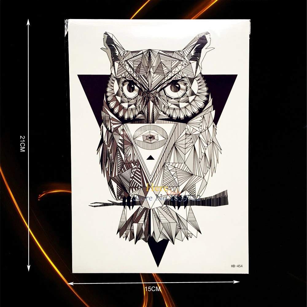 New Design Fashion Temporary Tattoo Diamond Owl Branch B454 Waterproof Arm  Tattoo Body Art Shoulder Chest Crystal Tattoo Sticker|sticker labels for  favors|sticker wheelsticker tablet - AliExpress