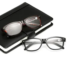 Женские ультралегкие очки для чтения Пресбиопия очки+ 1,0+ 1,5+ 2,0+ 2,5+ 3,0+ 3,5+ 615 Модные леопардовые квадратные компьютерные очки