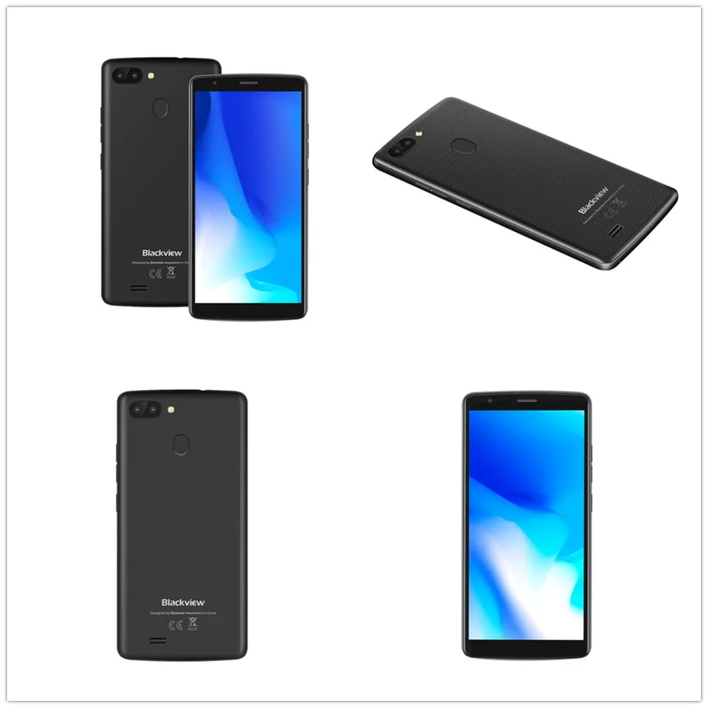 Blackview A20 Pro, 4G, мобильные телефоны, Android 8,1, 2 ГБ+ 16 ГБ, четырехъядерный смартфон, двойная задняя камера, 5,45 дюймов, 720 P, сотовый телефон