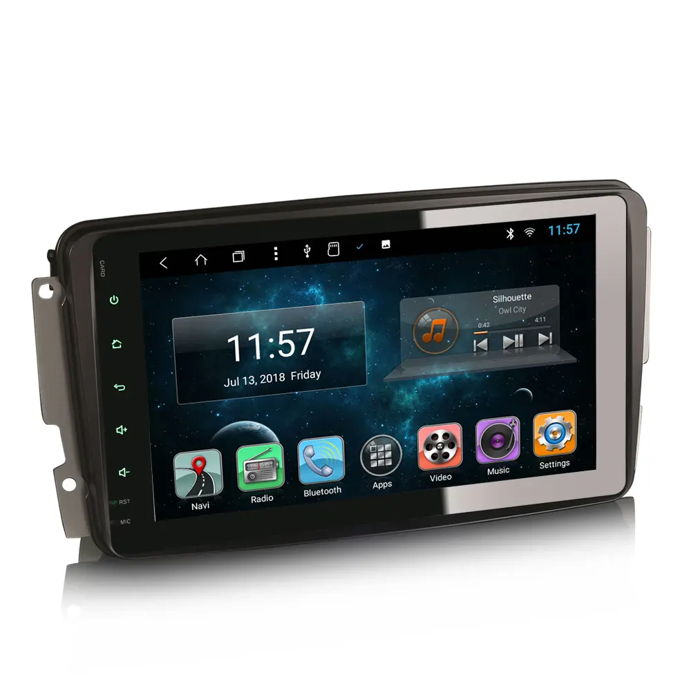 Cheap 8" Android 8.1 OS Car Multimedia Navigation GPS Radio for Mercedes-Benz C-Class W203 S203 2000-2005 & G-Class W463 1998-2006 1