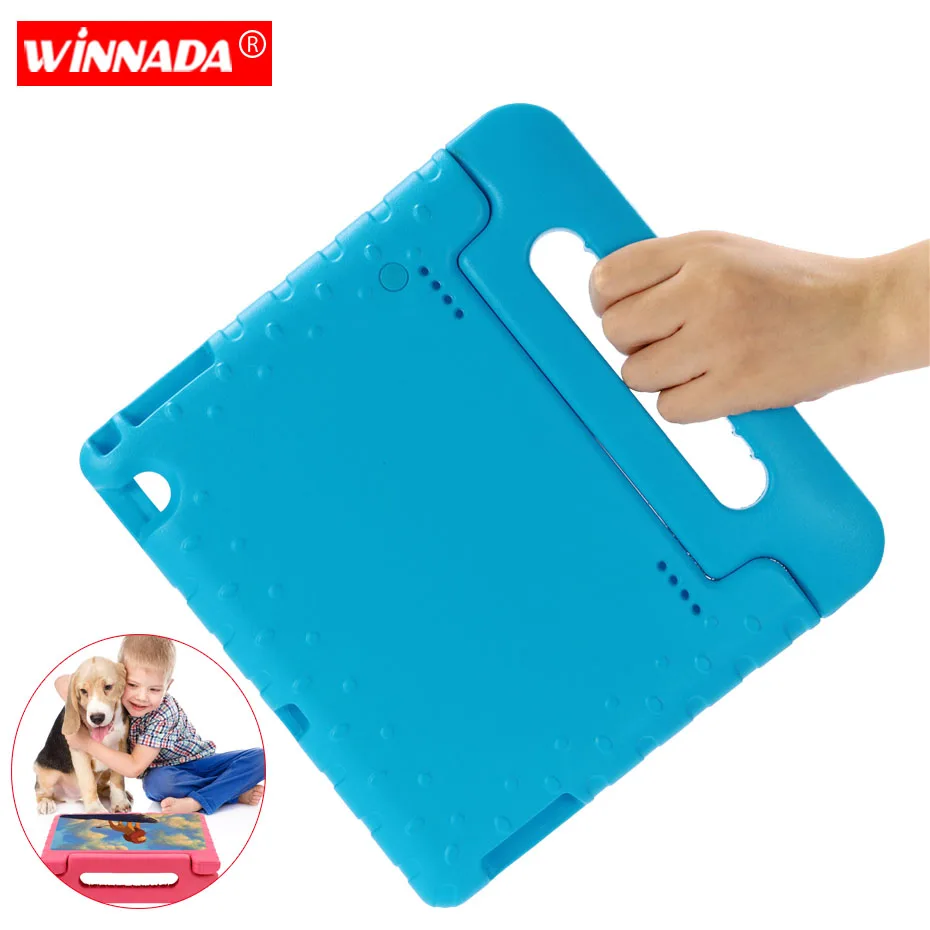 Цена Детский чехол для huawei Mediapad T5 10 10,1 дюймов планшет ручной нетоксичный EVA полный корпус чехол для huawei Honor font b tablet b font 5 Чехол