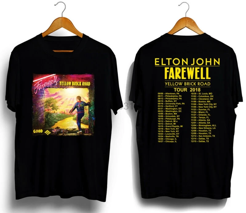 elton john farewell tour t shirts