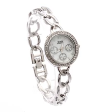 XG48 G&D Women Watch Silver Stainless Steel Band Rhinestone Luxury Bracelet Watch Women's White Dial Quartz Analog Wrist Watches цена XG48 G&D Women Watch Silver Stainless Steel Band Rhinestone Luxury Bracelet Watch Women's White Dial Quartz Analog Wrist Watches цены онлайн