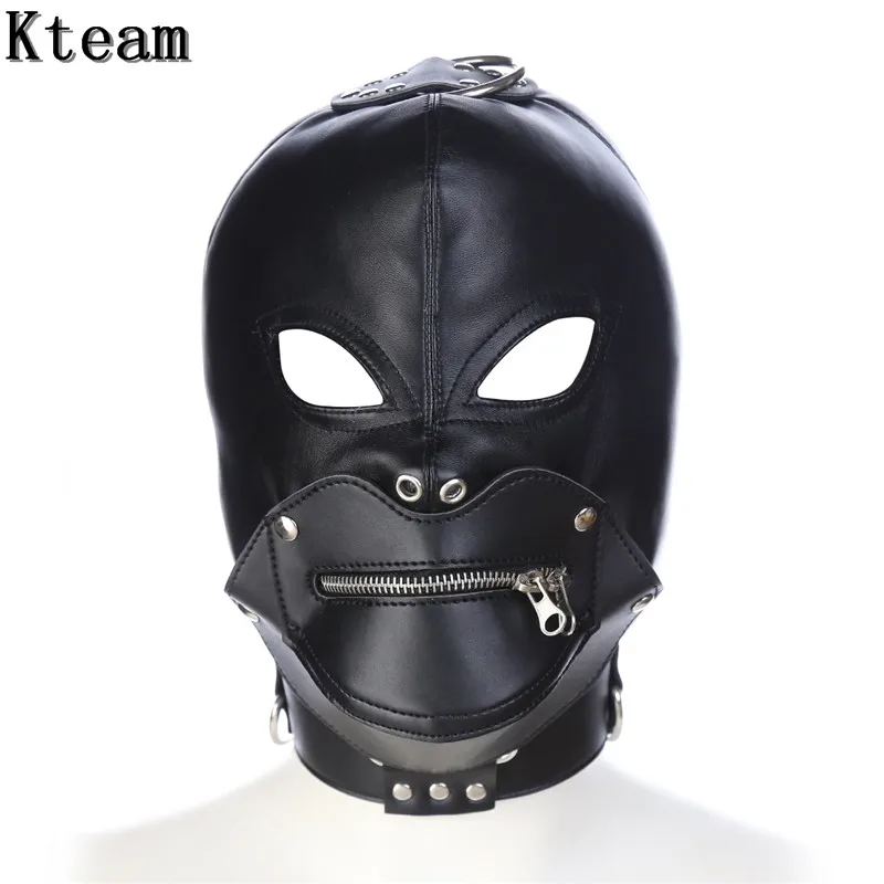 Quality PU Leather Full Covered Hood Black