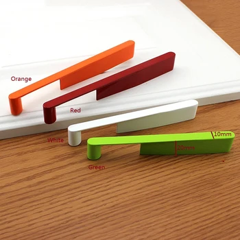 

2PCS Colorful Zinc Pull Kitchen Cupboard Furniture Cabinet Closet Wardrobe Handle Pull Knob Designed Shape