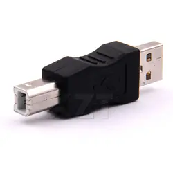 Type A-type B USB адаптер сканера для принтера для синхронизации данных соединитель конвертера высокоскоростной USB 2,0 папа-папа