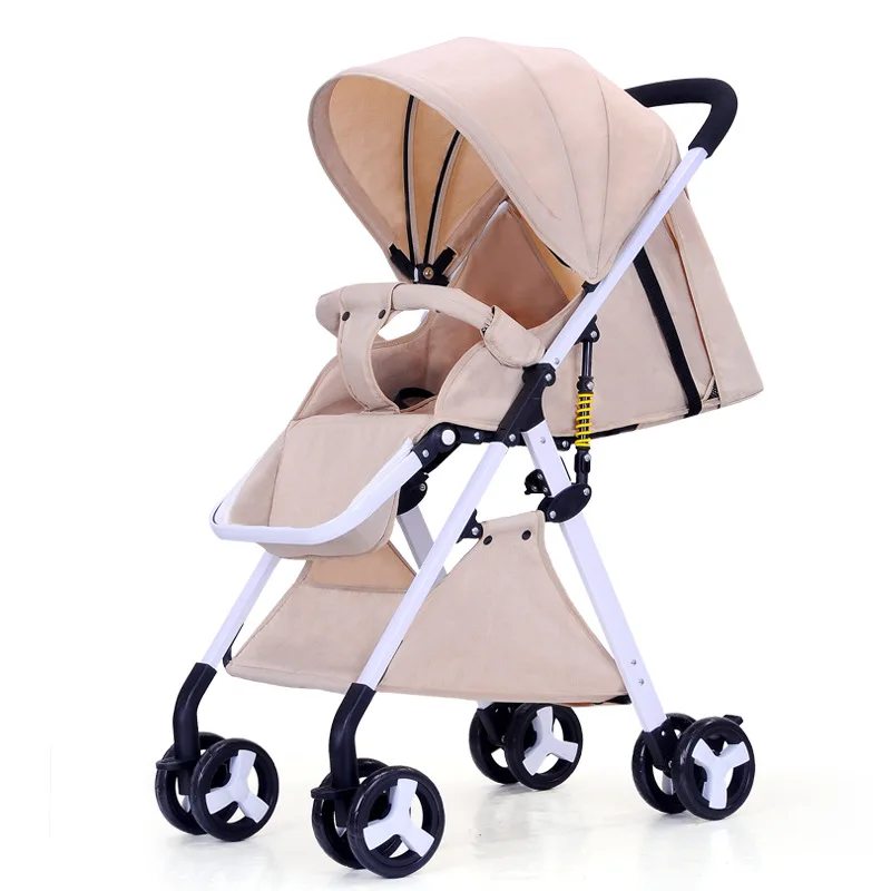 High landscape stroller easy to fold ultra light portable can sit reclining can be on the aircraft