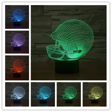 3D лампа в форме черепа светодиодный ночник 5В Спальня светильник s Новинка Уникальный USB настольная лампа 3D ночной Светильник s Usb светодиодный ночной Светильник