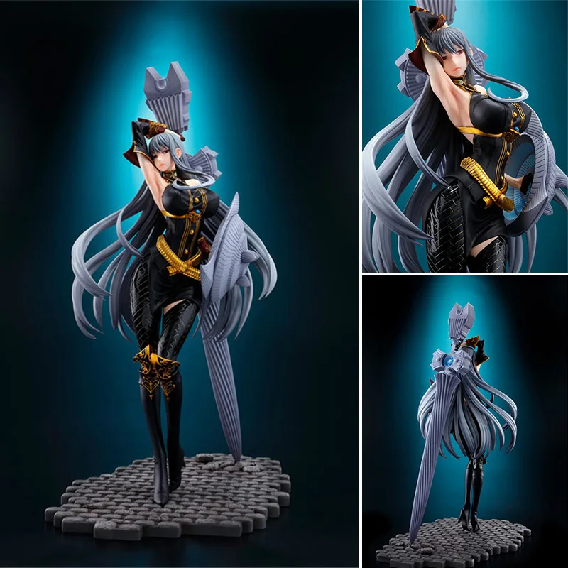 

Anime Valkyria Chronicles Selvaria Bles Battle style Sexy Girl Model PVC Action Figure collectible model toys Christmas gift