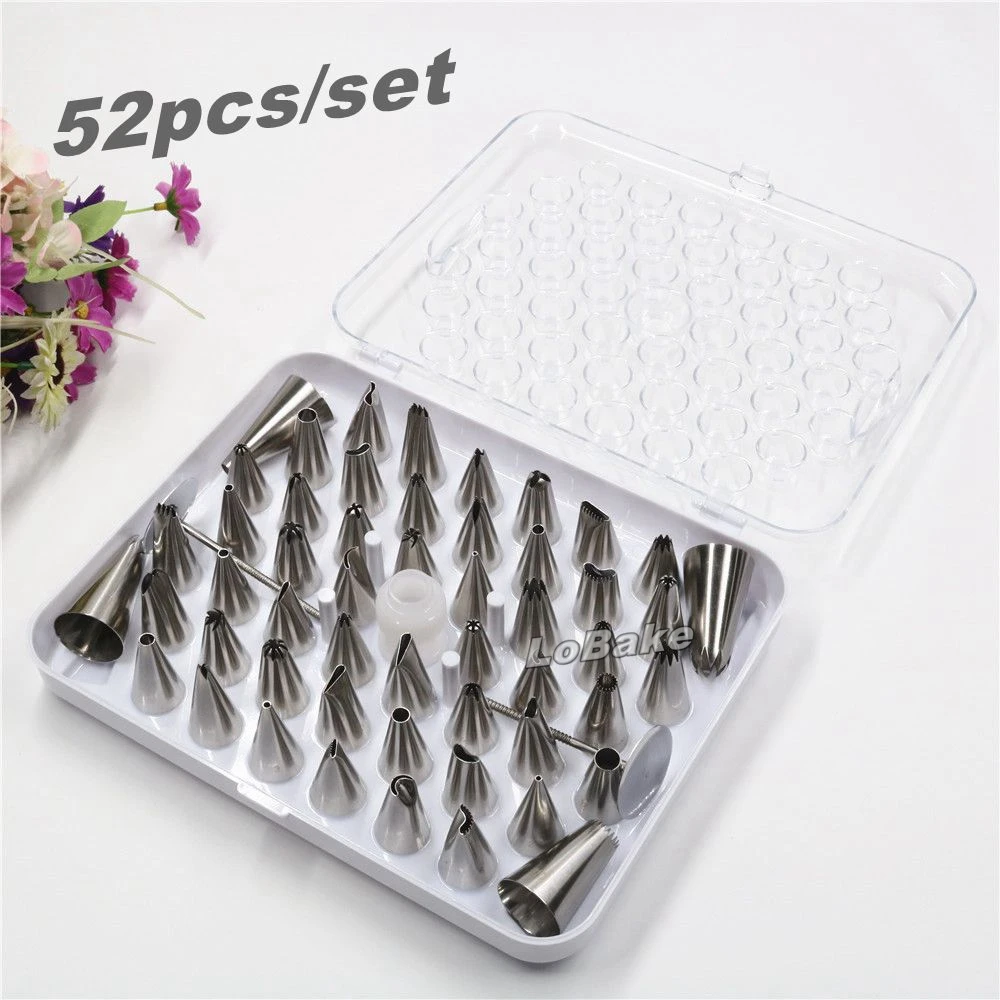 (52pcs/set) Best Quality 304 stainless steel various sizes cake