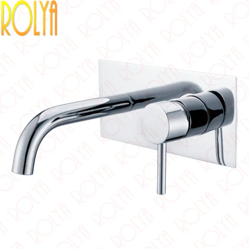 Rolya Ronda Wall Basin Set with Plate